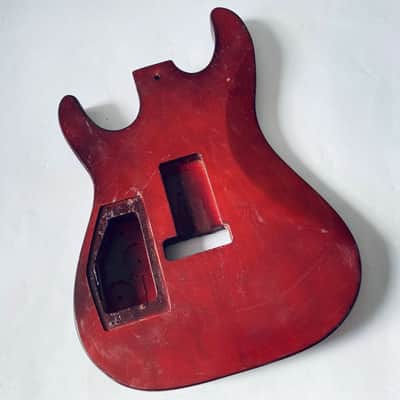 Wine Red HH Guitar Body DIY Project image 3