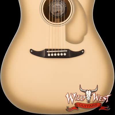 Fender Limited Edition California Vintage Malibu Antigua Finish Electric Acoustic with Hardshell Case image 1