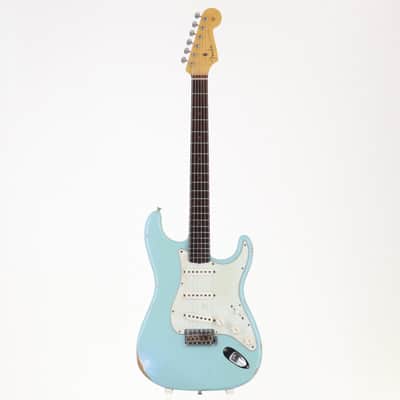 Fender Custom Shop Time Machine Series 1960 Stratocaster Relic Aged Daphne Blue [CZ530518] (06/17) image 13