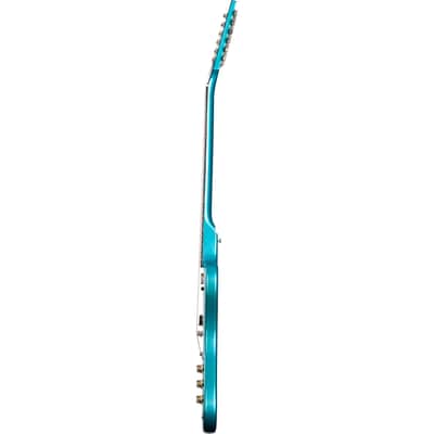 Gibson 1965 Non-Reverse Firebird V 12-String Reissue Electric Guitar - Aqua Mist VOS image 4