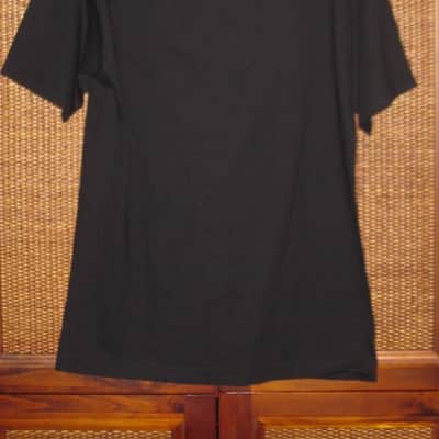 new genuine Jackson (by Fender) Jackson Bloodline 100% Cotton Black Short Sleeve T-Shirt, Medium (M), GRAPHIC: White & Red -- P.N (part #): 0990264406 (NO: hangtag / packaging) image 4