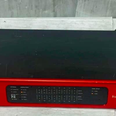 Focusrite RedNet 2 Dante Audio Interface 2010s - Red image 1