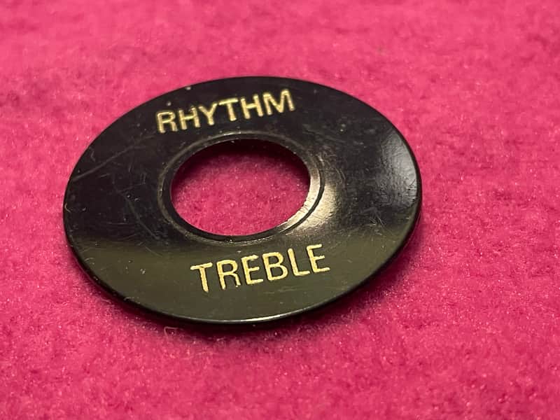 vintage Gibson 1970's 1978 1980 switch ring poker chip for Les Paul Custom paf switchcraft  usa 1979 1977 1976 image 1