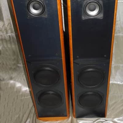 Mirage OM-5 large bipolar powered tower speakers pair image 2