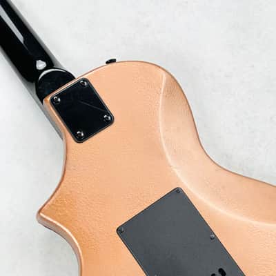 Twango Custom Partscaster with Lipstick Pickups 2000s - Copper Hammertone image 12