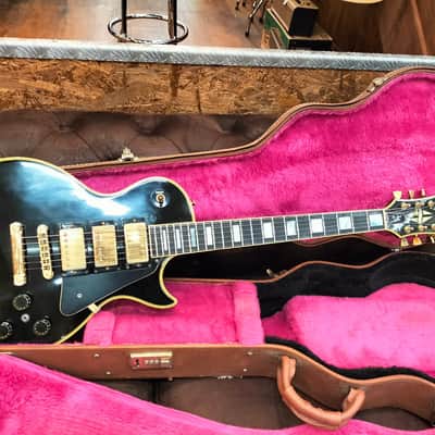 Gibson Les Paul Custom 3 Pick Up Black 1980 image 13