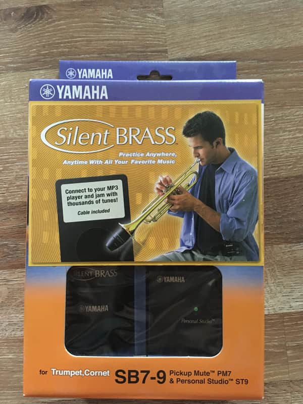 Yamaha trumpet silent brass SB7-9 - Black image 1
