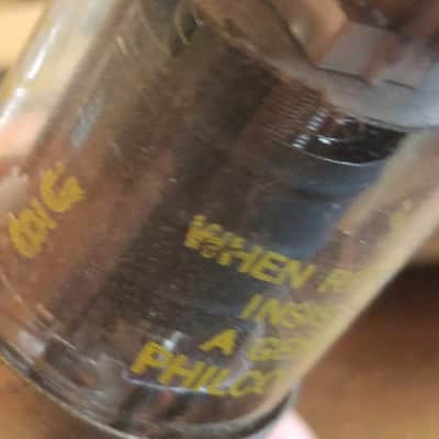 Philco FM 1000 Pentagrid Loktal tNOS TESTED Vacuum Tube FM1000 Audio 1946-1948 image 4