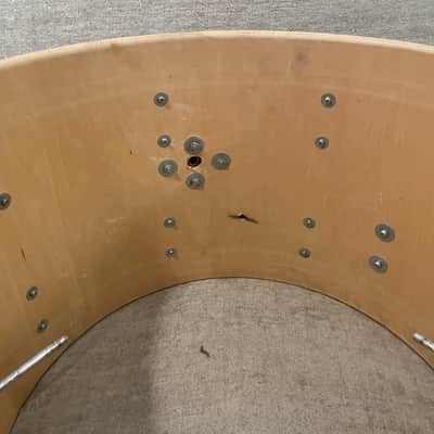 1960’s-1970’s Tempro 3 Piece Drum Kit Silver Sparkle Pearl Stencil Japan 20 / 14 / 12 image 18