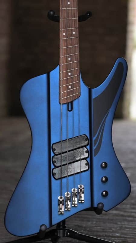 Dingwall D-Roc Standard 4-string – Blue To Purple Colorshift image 1