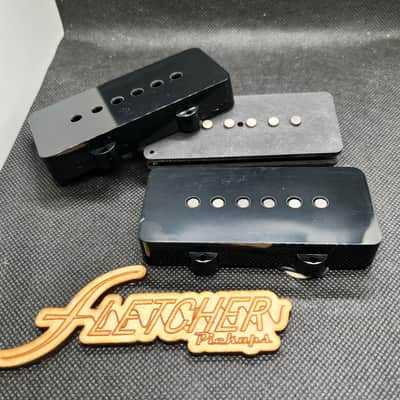 Fletcher Pickups Handwound Vintage Jazzmaster Set in Black image 10