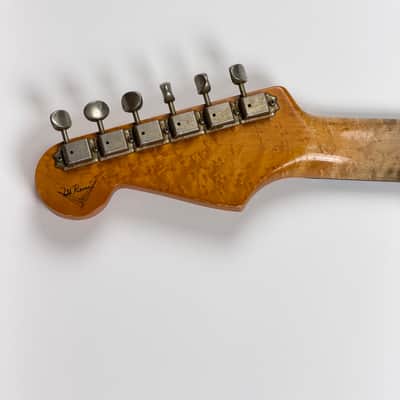 Fender CUSTOM SHOP STRATOCASTER 59 HEAVY RELIC RW V / TODD KRAUSE 2020 - Vintage White Heavy Relic image 22