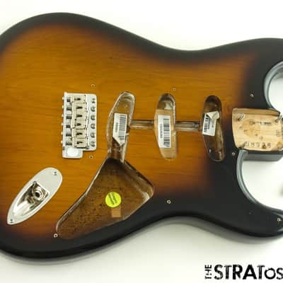 USA Fender ERIC JOHNSON Strat BODY & HARDWARE American Nitro, 2TS Sunburst
