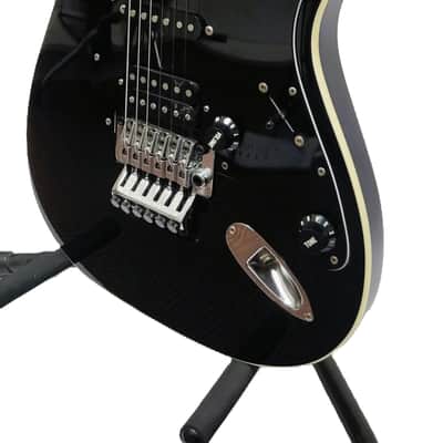 Fender Aerodyne Stratocaster Floyd Rose HSS 2000s - Gloss Black image 4