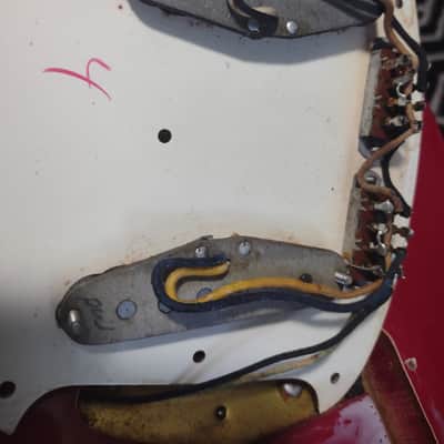 1966 Fender Mustang- Dakota Red- With Original Case & Tremolo Bar! Very Cool! image 9