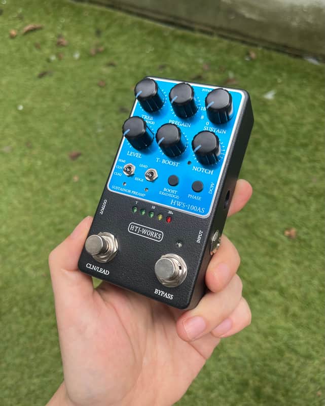 HTJ-Works HWS-100AS SUSTAINOR PREAMP 2025年 ROCKMAN SUSTAINOR TYPE