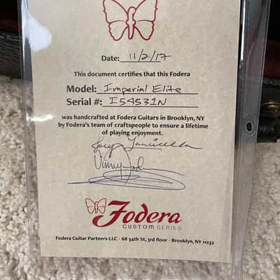 Fodera Imperial Elite image 11