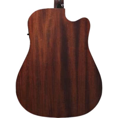 Ibanez AW54LCE OPN Left Handed Acoustic Electric Guitar. Open Pore Natural image 3