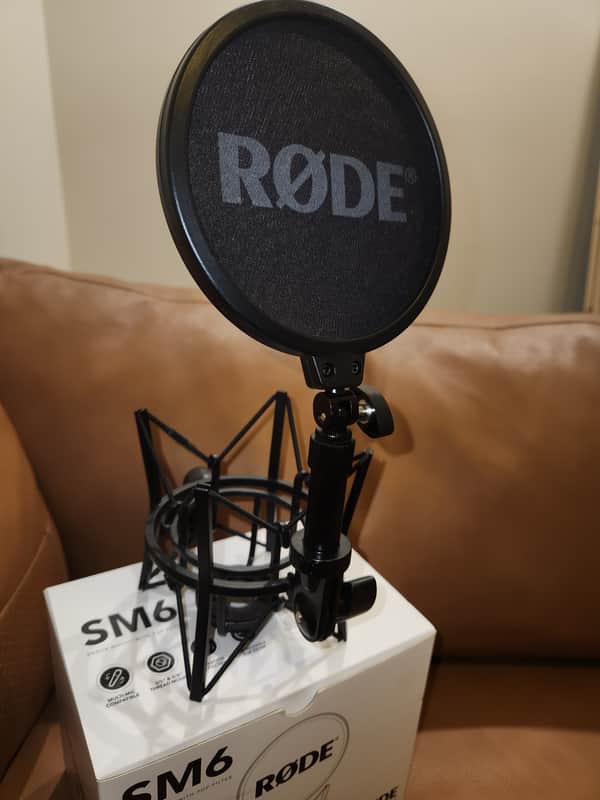 RODE SM6 Shock Mount & Pop Filter image 1