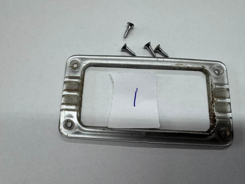 Gretsch Pickup Ring 60s - Silver image 1