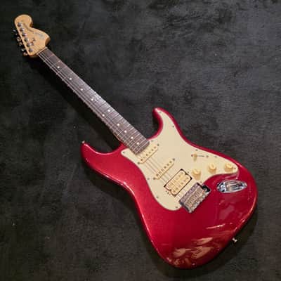 Fender American Performer Stratocaster HSS with Rosewood Fretboard Aubergine image 5