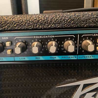Peavey Bandit 112 Teal stripe Scorpion equipped 80’s image 13