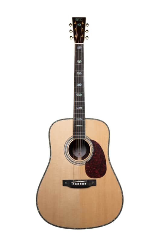 Henry's Acoustic Guitar - Monarch D24 Emperor Natural - Premium Dreadnought Guitar - Classic Design & Modern Elements image 1