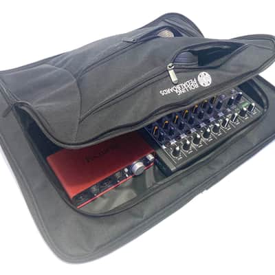 Large Aluminum Pedalboard with Rolling Case 14.5" x 22" Hook & Loop Rolling Pedalboards with wheels image 6