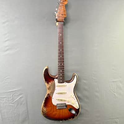 Fender Custom Shop Masterbuilt Dale Wilson '61 Stratocaster 2017 - Sunburst Heavy Relic image 3