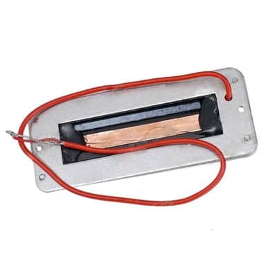 Set Of 2Pcs Electric Guitar Pickup Humbucker With Brass Cover 6 String Chrome Small Pickup image 3