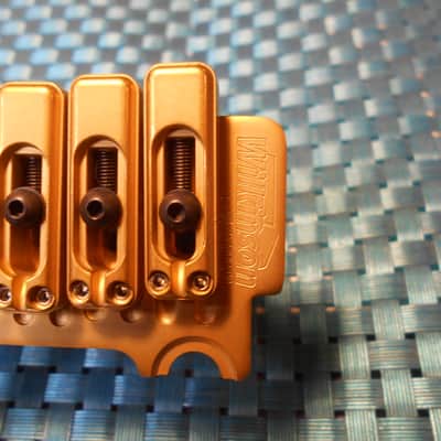 Wilkinson Lic by Gotoh VS-100N VS100N Tremolo Bridge Honed Gold image 2