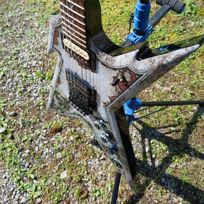 Dean Dimebag Razorback Rust Excellent with OHSC image 5
