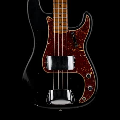Fender Custom Shop Empire 58 Precision Bass Journeyman Relic - Aged Black #91104 image 1