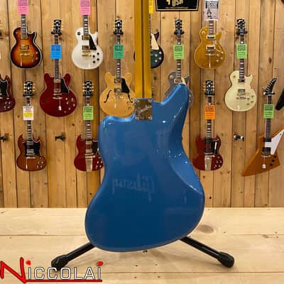 Fender American Professional Classic Jaguar, Maple Fingerboard, Faded Lake Placid Blue image 16