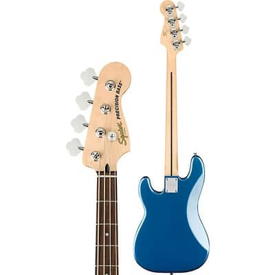 Squier Affinity Series Precision Bass - Lake Placid Blue image 4