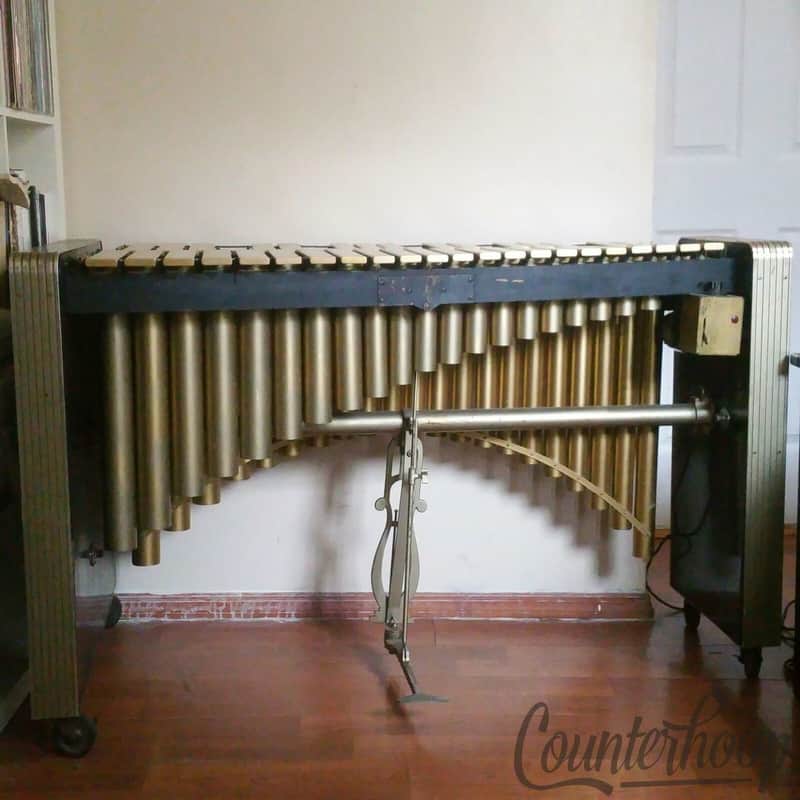 Deagan 1100 Aurora II Vibraharp Gold Anodized Bars Vibraphone Vibes Milt Jackson image 1