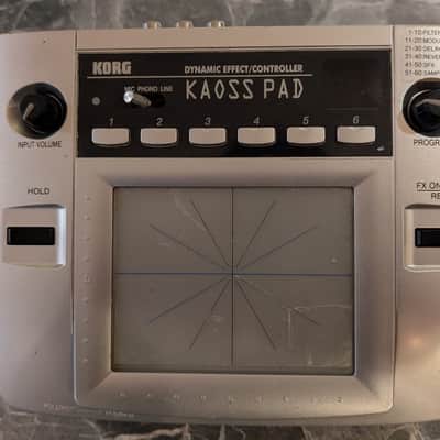Korg KP-1 Kaoss Pad 1 2000s - Silver image 3