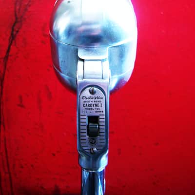 Vintage 1940's Electro-Voice 726 LED lamp mod Cardine I Cardioid Dynamic Microphone Display works 725 730 731 image 6