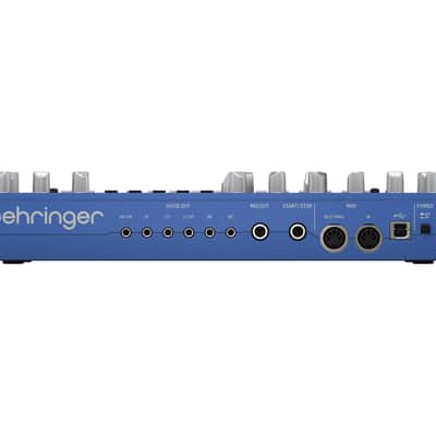 Behringer RD-6-BU Analog Drum Machine (Blue) image 3