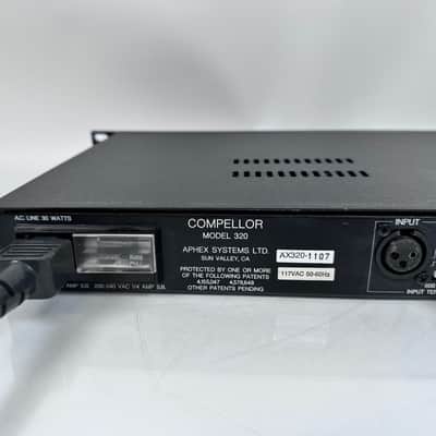 Aphex Compellor 320 Stereo Compressor Leveler Limiter image 7