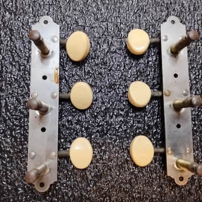 Vintage 1950's Waverly Strip Tuners - 3/Side - No Lines image 2