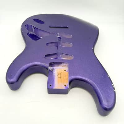 MJT Stratocaster Body Alder Crown Royal Relic Nitro Light mjt6697 image 5