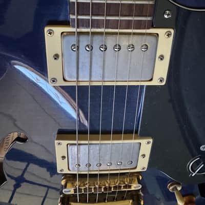 Epiphone Dot Deluxe 2000 Trans Blue image 3