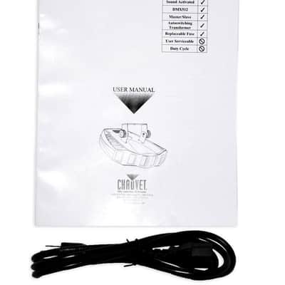 New! Chauvet DJ DERBY X DMX-512 Multi Colored LED Derby Club Light +Strobe Light image 7