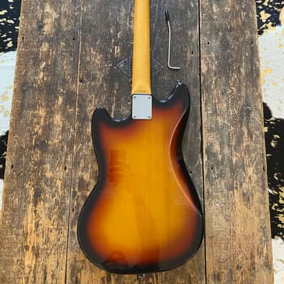 Fender 1969 Reissue Mustang Three Tone Sunburst MIJ Japan 2002 w/ Hardcase image 18