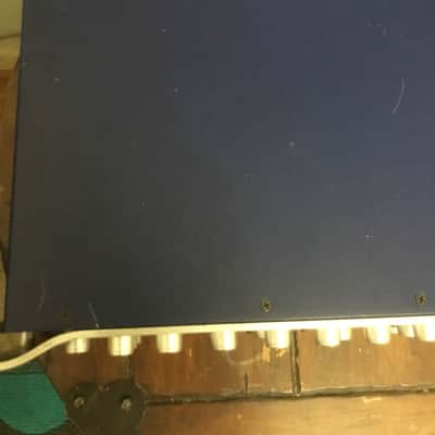 Swr Mo Bass 90s with by pass pedal Platinum/ royal blue excellent image 7