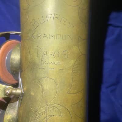 Buffet Crampon Dynaction alto saxophone 1958 Brass image 8