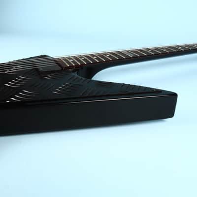 2006 LTD ESP Diamond Plate Black EX-400 BD Electric Guitar image 11