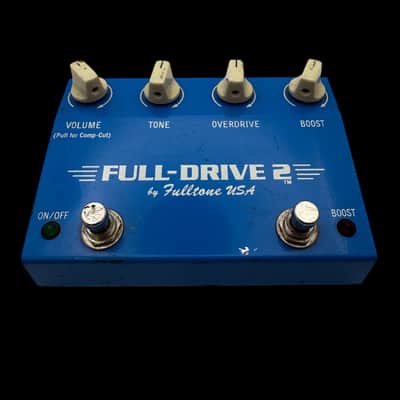 Fulltone Full Drive 2 (Non-MOSFET) 1996 - 2007 - Blue X4590 image 8