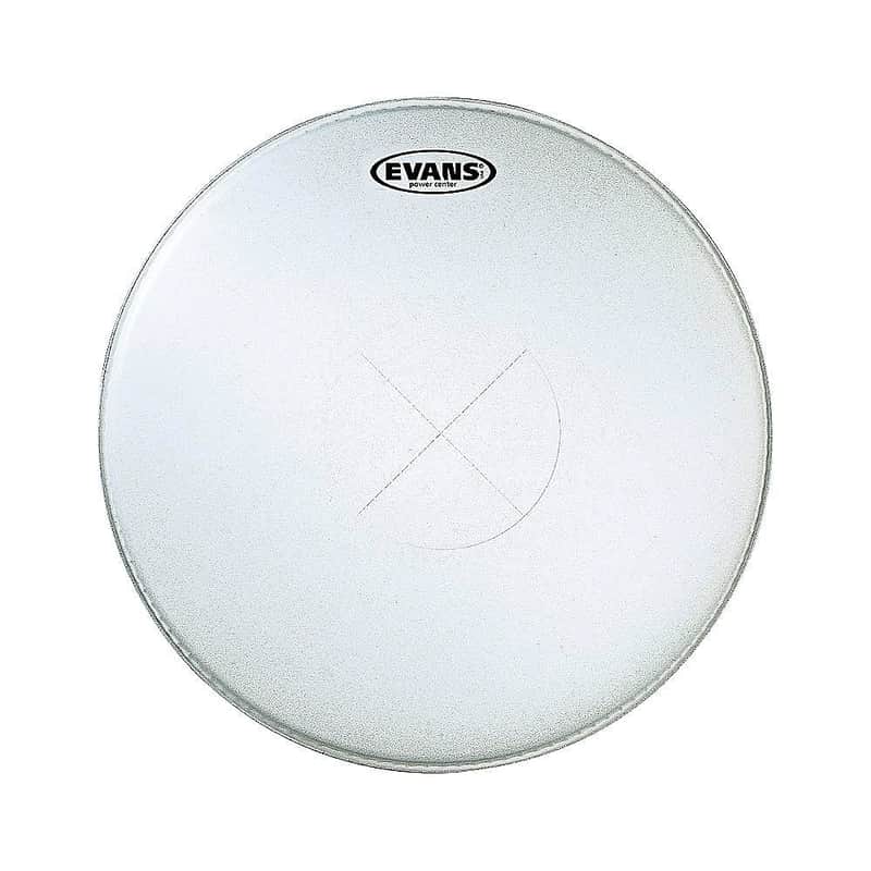 Evans 14" Power Center Coated White image 1